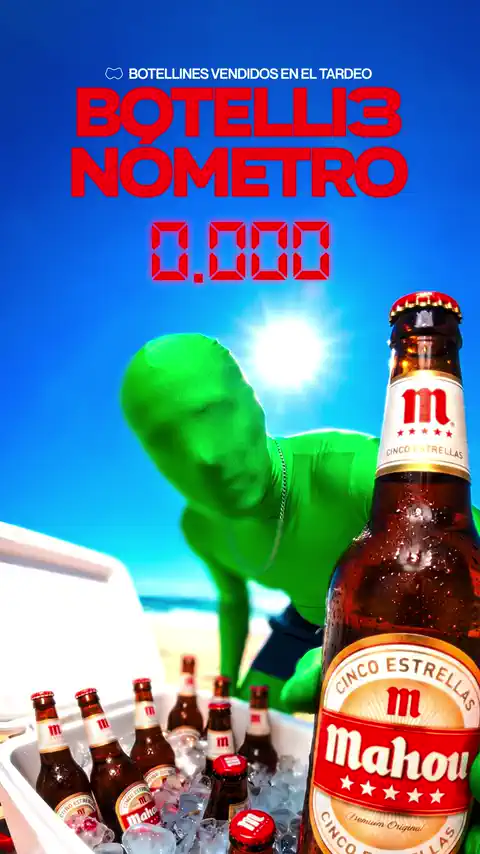 El Botellinómetro en acción